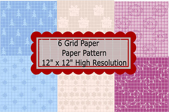 6 Grid Paper Pattern
