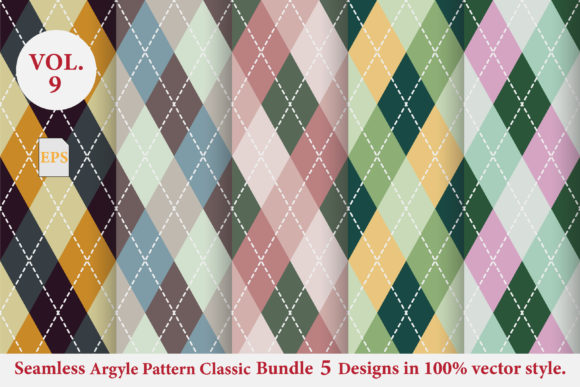 Argyle Classic Pattern Bundle Vol.9: A Comprehensive Overview
