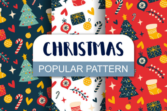 Christmas Colorful Pattern Collection