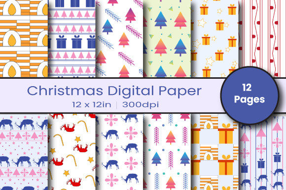 Christmas Digital Paper
