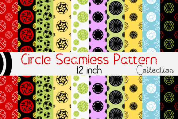 Explore the Versatility of Circle Seamless Pattern Collection