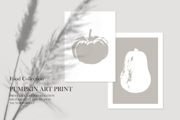 Pumpkin Art Print: A Versatile Resource for Creative Projects