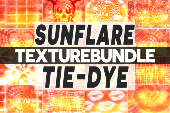 Tie Dye – Sunflare Digital Papers: A Creative Tool for Modern Designers