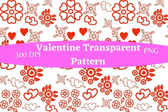 Valentine Pattern Transparent Vol 1